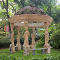 china natural stone carving roman marble pillars pavilion